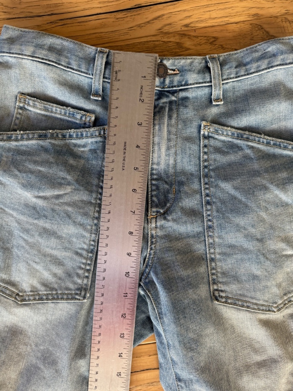 Nili Lotan Shon Summer Wash Jeans Size 26 - Picture 6 of 9